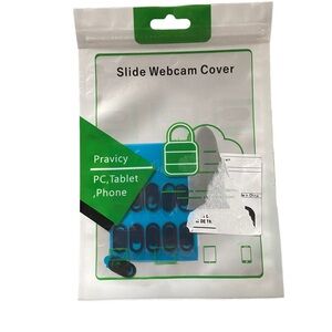 Webcam Cover Sticker Slide Pc, Tablet, Phone Pack Of 10